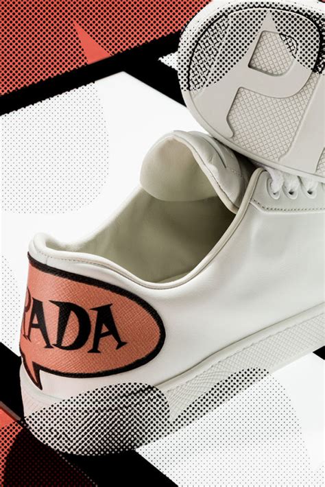 prada comic sneakers|Prada.